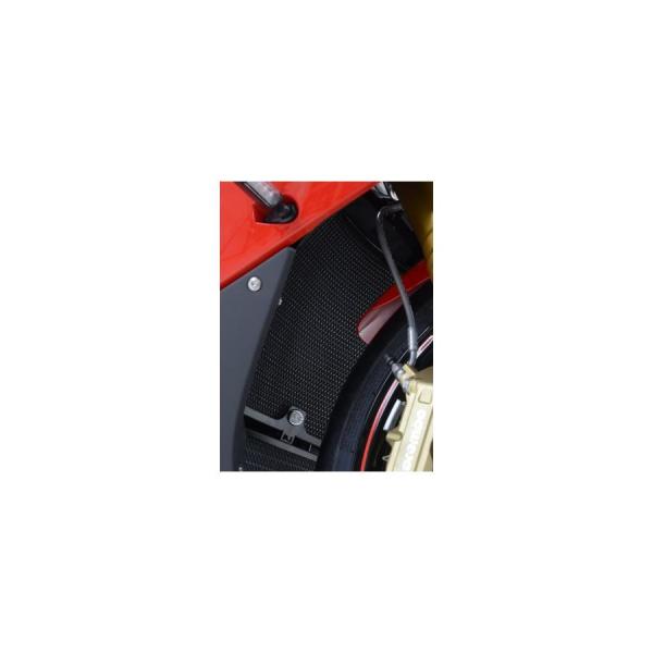 R&amp;G ラジエターガード アルミニウム ブラック S1000RR RG-RAD0184BK
