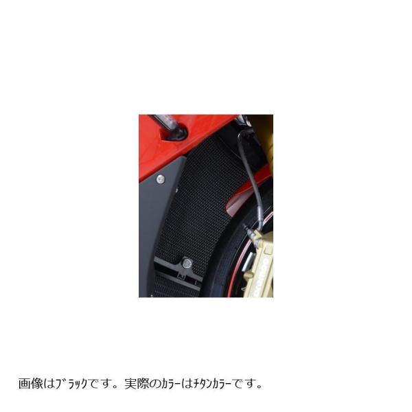 R&amp;G ラジエターガード チタン（カラー) BMW S1000RR RG-RAD0184TI