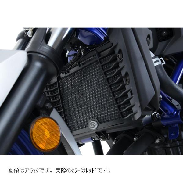 R&amp;G ラジエターガード レッド YZF-R25/R3
