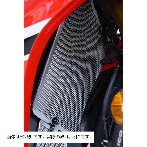 R&amp;G ラジエターガード レッド CBR1000RR/RR SP/RR SP2