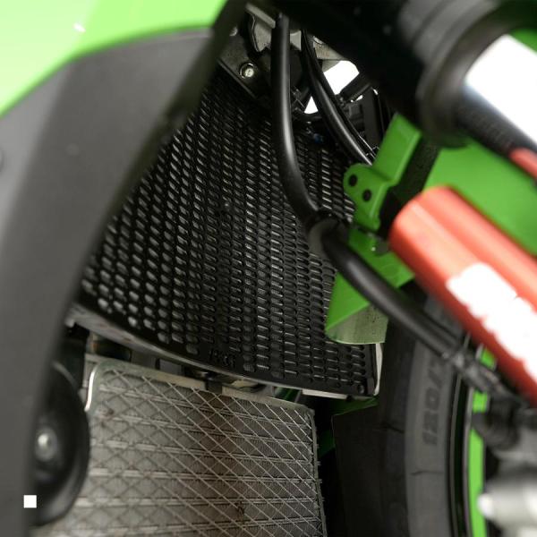 R&amp;G (アールアンドジー ) PRO ラジエーターガード:ブラック ZX-10R/RR RG-RA...