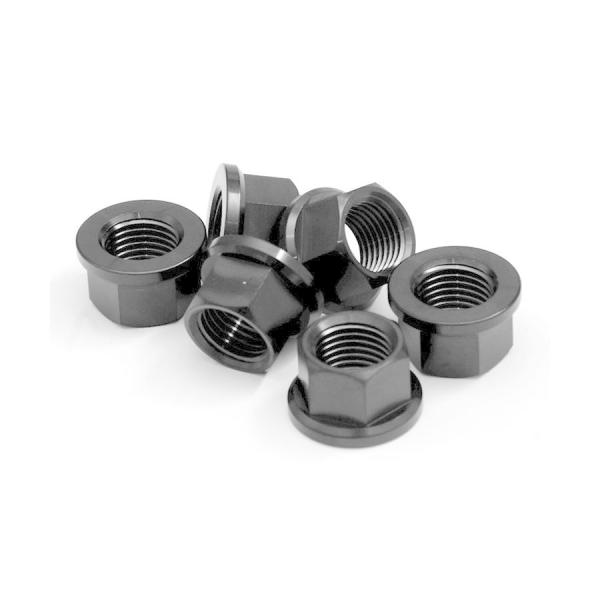R&amp;G(R&amp;G) チタンスプロケットナット PVDブラック M10X1.0 6PCS