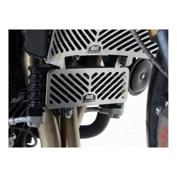 R&amp;G ステンレス オイルクーラーガード TRIUMPH Speed Triple