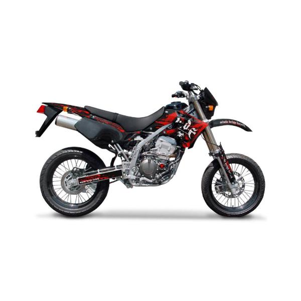 ステッカー デカール MDF ブラッディ ライトカウル レッド D-TRACKER/250SB 04...