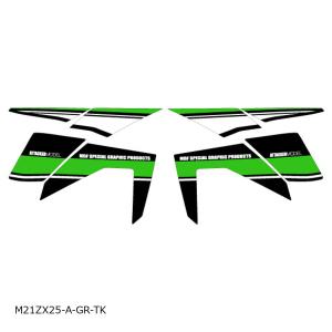 MDF（エムディーエフ） ステッカー デカール グラフィックキット