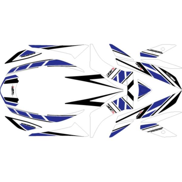 ステッカー デカール MDF グラフィックキット コンプリートセット ストロボブルー シグナス グリ...