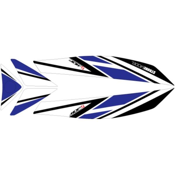 ステッカー デカール MDF グラフィックキット フロントトップ ストロボブルー シグナス グリファ...