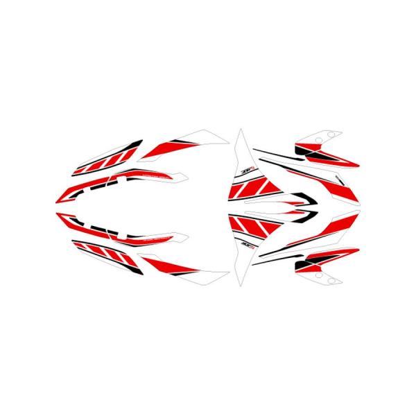 MDF グラフィックキット コンプリートセット ストロボレッド X FORCE