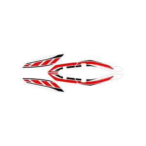 GSX1100Sカタナ(GU76A) アッパーカウルサイドウイング左右 図中(13番