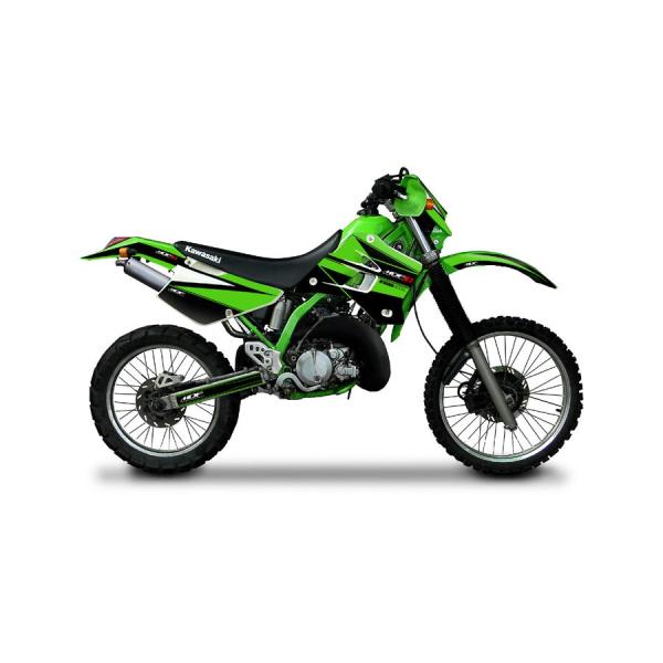 ステッカー デカール MDF アタッカーシュラウドグリーン KDX220SR 94-99