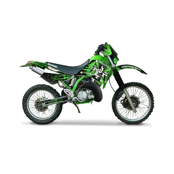 ステッカー デカール MDF ブラッディ コンプリートグリーン KDX220SR 94-99