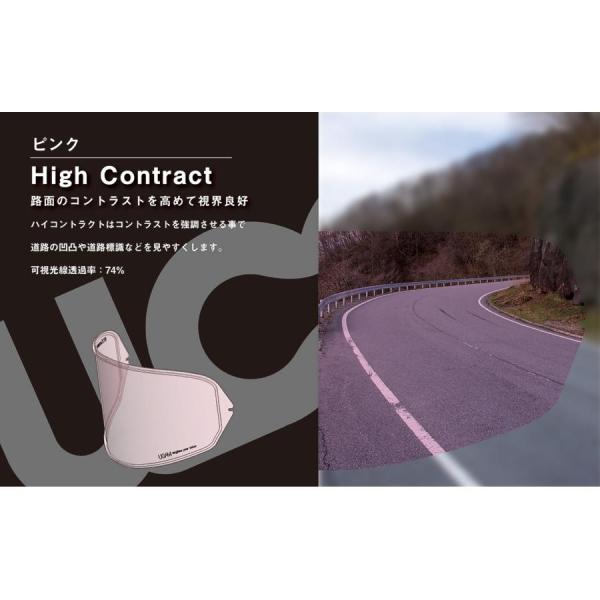 ミツバサンコーワ 防曇フィルム ULOOK OGK DAF-1/R用 ピンク UL-03P01