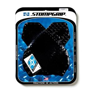 ストンプグリップ トラクションパッドタンクキット ブラック VOLCANO GSXR600/750 11-20