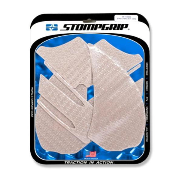 ストンプグリップ トラクションパッドタンクキット クリア ICON ZX14 12-20