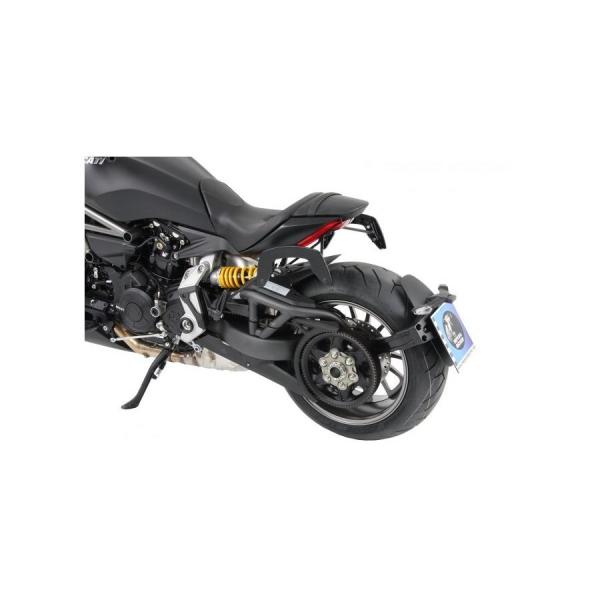 ヘプコ&amp;ベッカー C-Bowサイドキャリア ブラック XDiavel 6307539 00 01