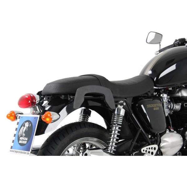 ヘプコ&amp;ベッカー C-Bowサイドキャリア ブラック スラクストン Thruxton 630789 ...