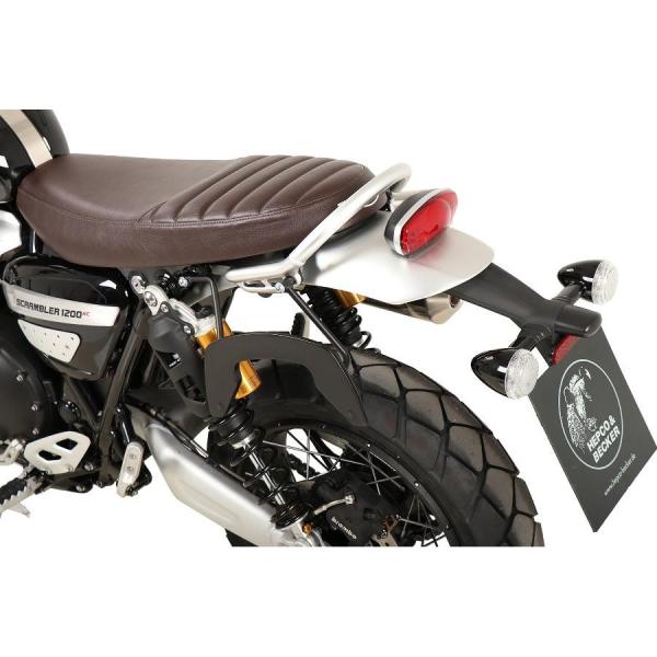 ヘプコ&amp;ベッカー C-Bowサイドキャリア ブラック 左側 スクランブラー SCRAMBLER 12...