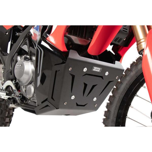 ヘプコアンドベッカー スキッドプレート ブラック CRF300Rally/250Rally 21-2...