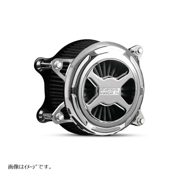 バンス&amp;ハインズ VO2 エアクリーナー X クローム Sportster 91-21