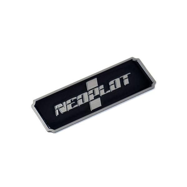 NEOPLOT (ネオプロト) ステンレスロゴプレート 70mm(W)*25mm(H) NP0119...