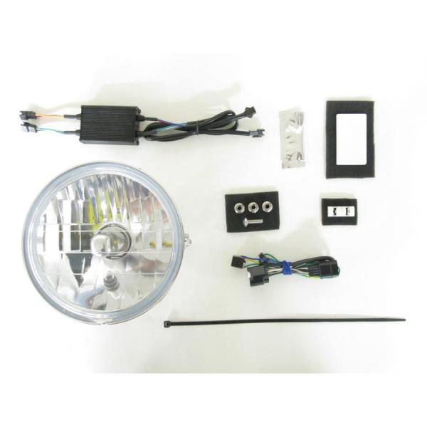 プロテック LBH-H30 LEDマルチリフレクターヘッド ライト3000k CT125ハンターカブ