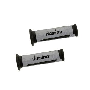 ドミノ グリップ ツーリスモタイプ シルバー×ブラック A35041C7059