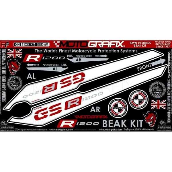 モトグラフィックス BEAK PROTECTION KIT BMW R1200GS 17-18 MT...
