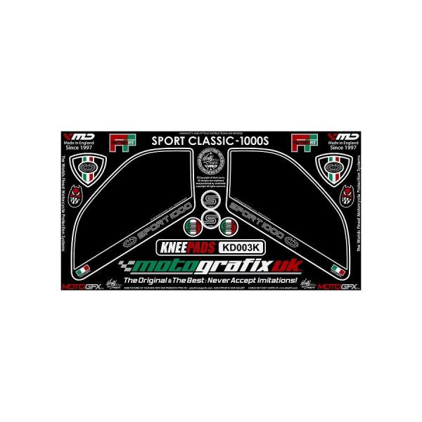 モトグラフィックス ボディパッド KNEE SPORT CLASSIC1000/1000S MT-K...