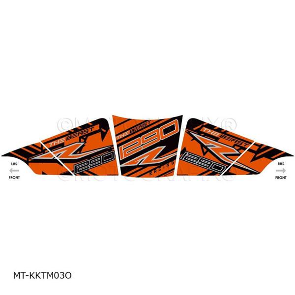 モトグラフィックス Tank /Knee Protection 1290Super Duke R(1...