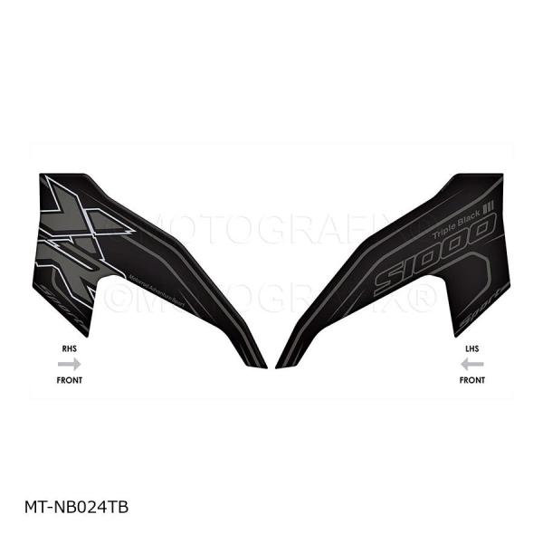 モトグラフィックス FRONT BODY PAD S1000XR MT-NB024TB
