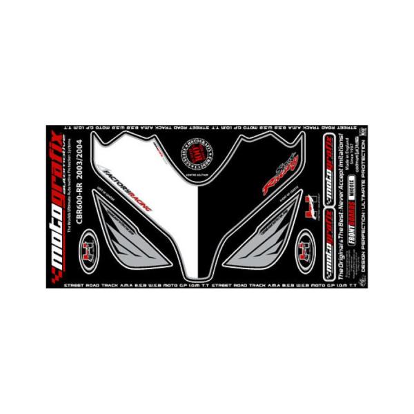 モトグラフィックス ボディパッド FRONT CBR600RR 03/04 MT-NH001K