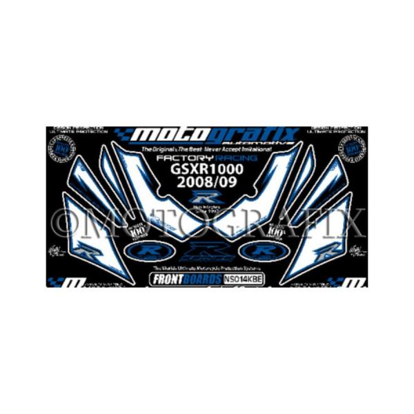 モトグラフィックス ボディパッド FRONT GSX-R1000 K9/L1(09- MT-NS01...