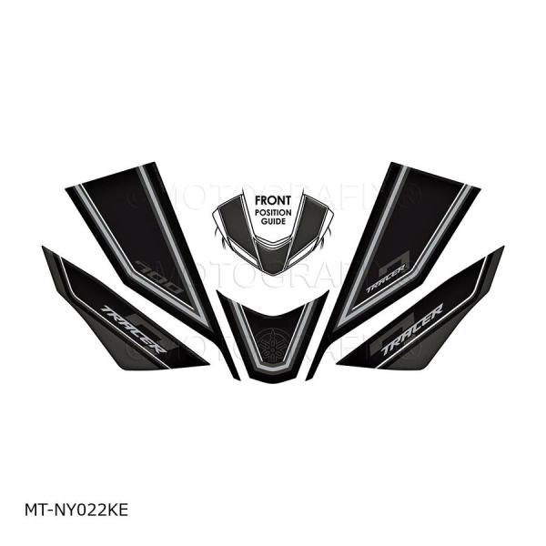 モトグラフィックス Number Board Decal Protector Tracer7 MT-...