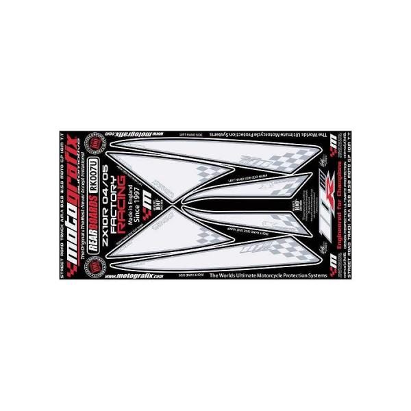モトグラフィックス ボディパッド REAR ZX-10R NINJA C SERIES 04/05 ...