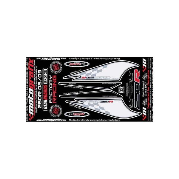モトグラフィックス ボディパッド REAR NINJA250R 08-12 MT-RK012U
