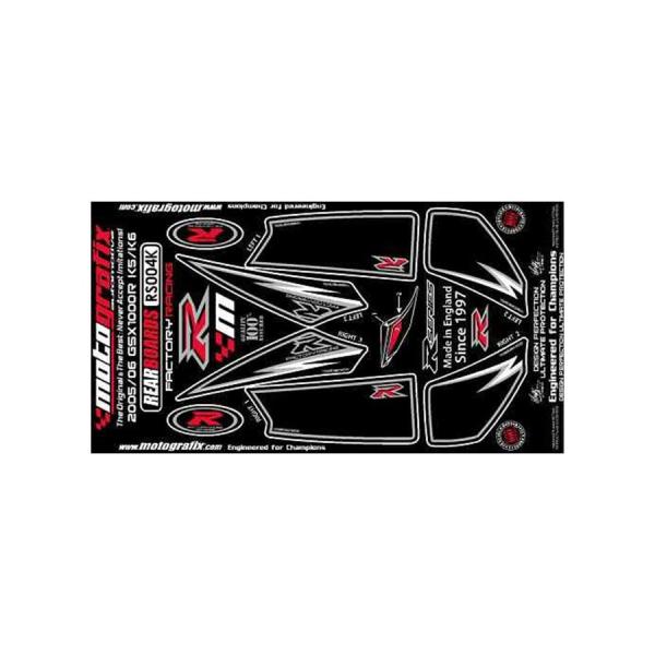 モトグラフィックス ボディパッド REAR GSX-R1000 K5/K6(04-06 MT-RS0...