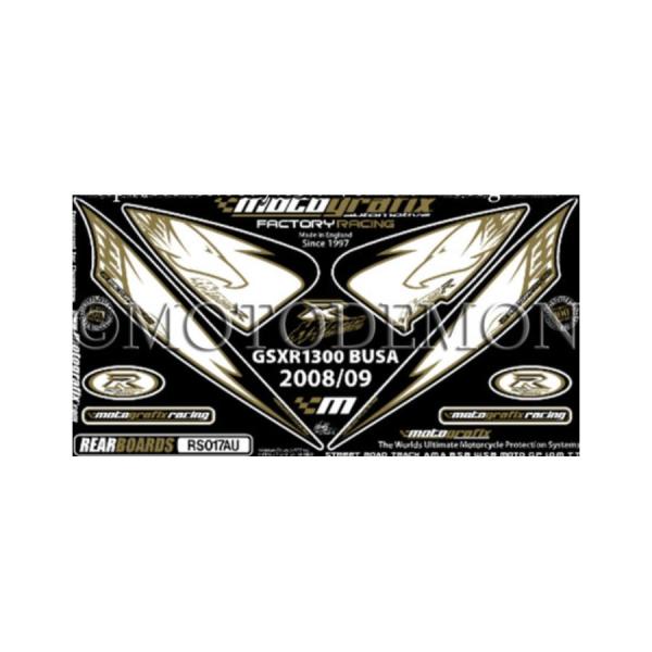 モトグラフィックス ボディパッド REAR GSX1300R隼 08-12 MT-RS017AU