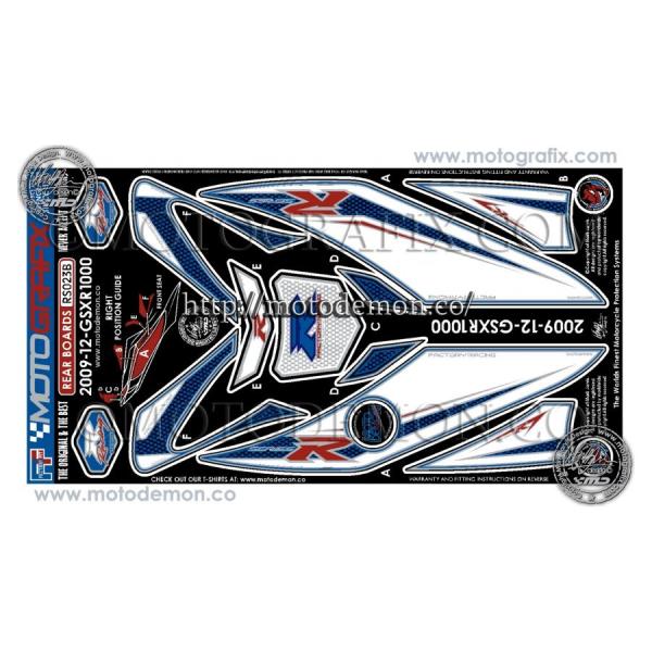 モトグラフィックス ボディパッド REAR GSX-R1000 L2(12- MT-RS023B