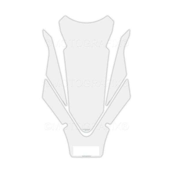モトグラフィックス タンクパッド ホワイト/シルバー BMW S1000R MT-TB055PW