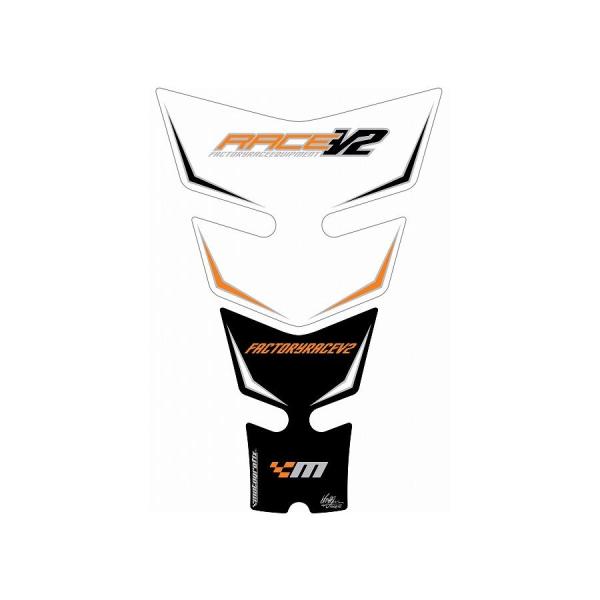 モトグラフィックス タンクパッド ホワイト KTM RC8 MT-TKTM01W