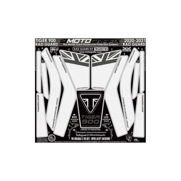 モトグラフィックス Radiator Guard Protection TRIUMPH Tiger9...