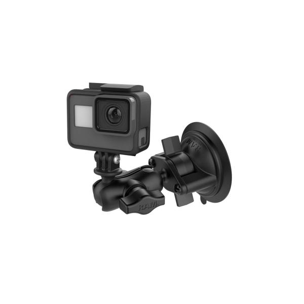 RAM MOUNTS(ラムマウント) GoProマウント＆サクションベースセット(ショートアーム) ...