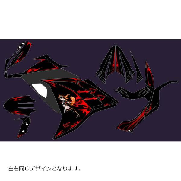 プロト デカールキット プロトタン レッド Ninja250 13-17