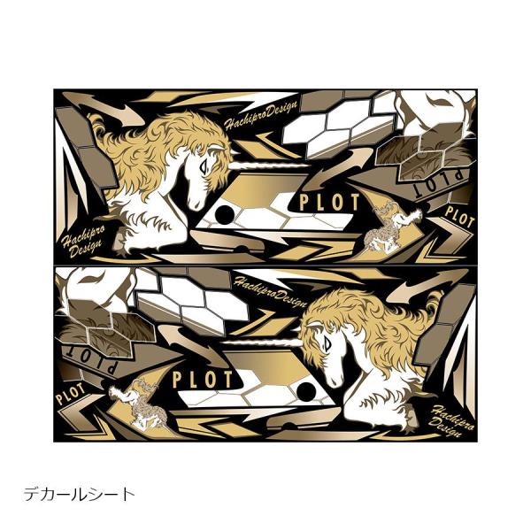 プロト デカールキットユニコーンホワイト＆ゴールド Ninja250 13-17