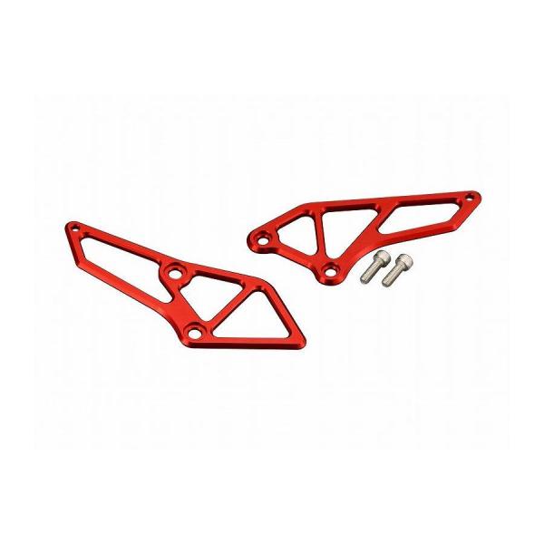 ポッシュフェイス マシンドヒールガード 赤 YZF-R25 066070-02