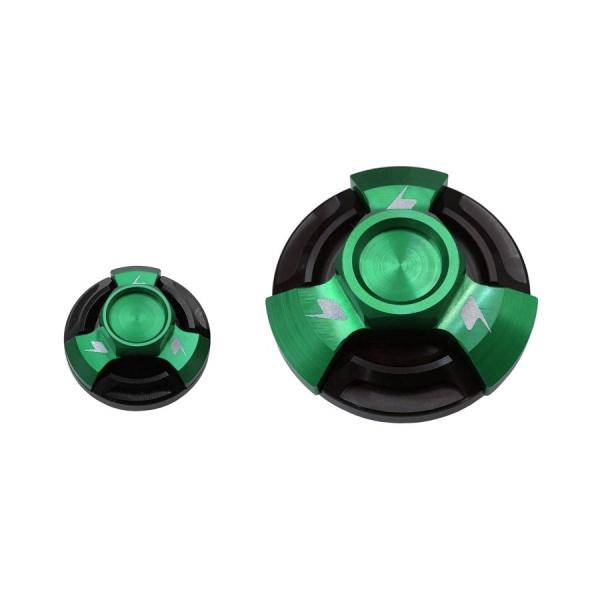 バイカーズ ジェネレーターカバーキャップ グリーン CB250R GROM グロム CBR250R ...