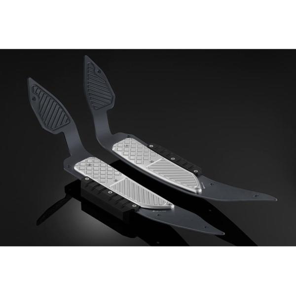 バイカーズ フットプレート グレー/シルバー PCX PCX150 H0533-GRY-SLV