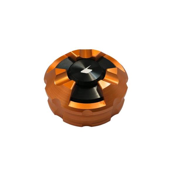 バイカーズ リアリザーバータンク キャップ オレンジゴールド ニンジャ Ninja400 ニンジャ ...