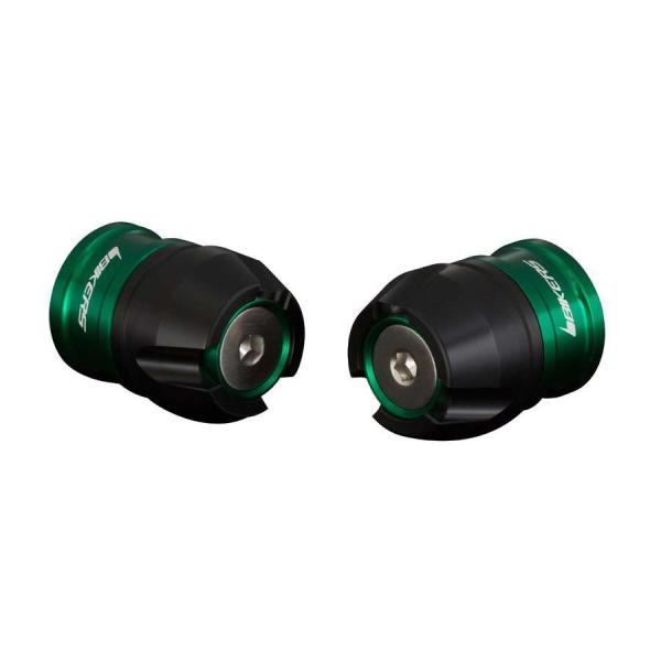 バイカーズ 純正ハンドル用バーエンド グリーン ニンジャ Ninja250 Z250