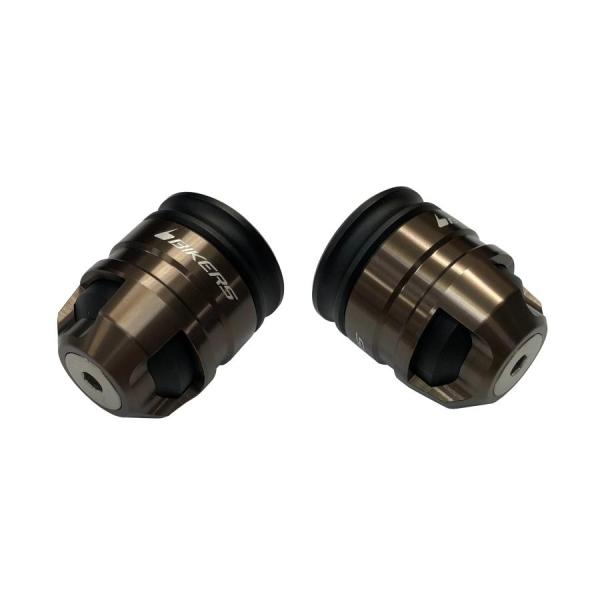 バイカーズ 純正ハンドル用バーエンド チタン ニンジャ Ninja250R Ninja250 /Z8...